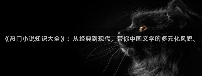 all文话本小说：《热门小说知识大全》：从经典到现代，带你中国文学的多元化风貌。
